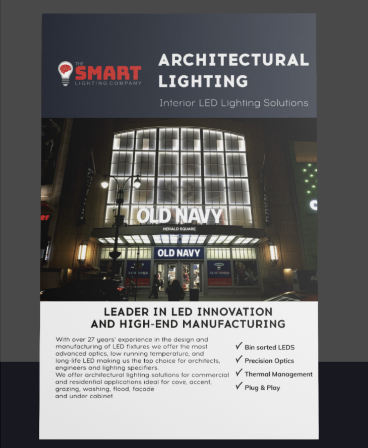 Smart on sale lighting company